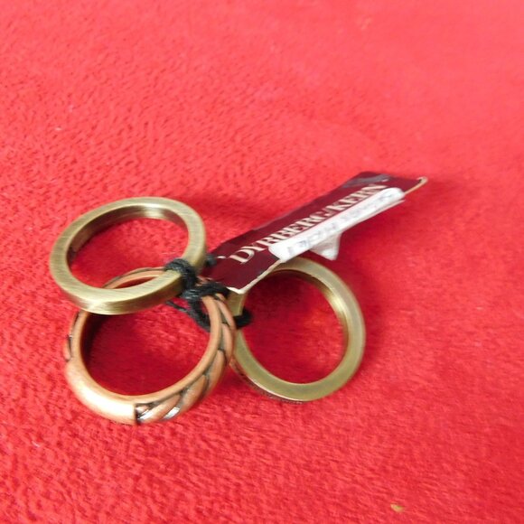 Ladies Set of 3 Dyrberg/Kern Rings - Picture 4 of 4